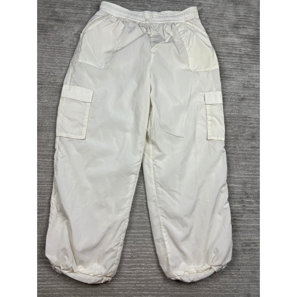 DSG Cargo Pants Mens Large White Twitch + Allison Nylon Streetwear BOSSW12105
